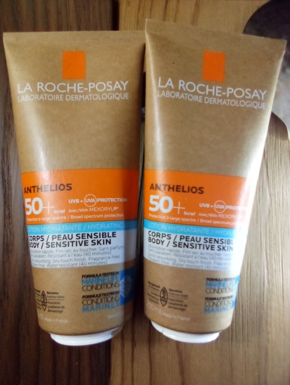 Two La Roche-Posay Anthelios 50+ SPF Hydrating Lotions